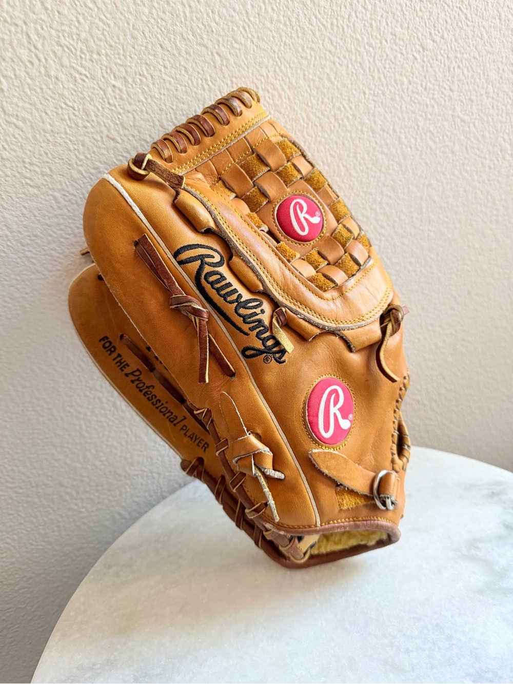 Vintage Rawlings PRO-306G Left Glove Baseball Mitt Gold Glove